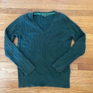 Eddie Bauer green v neck 🌱